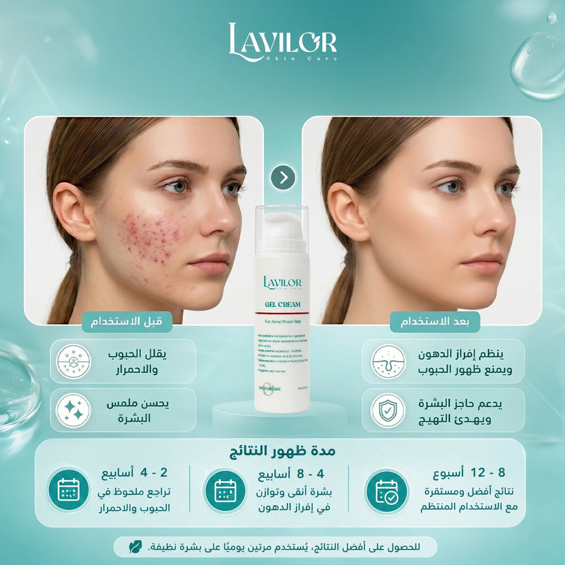Tangible results with the power of microbiome — before and after photos of Lavilor results