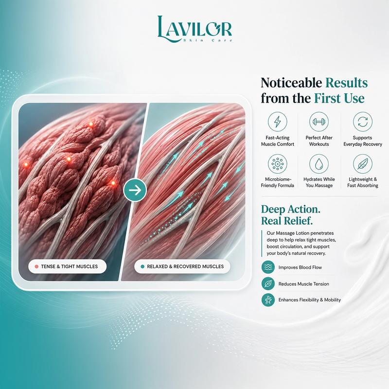 Tangible results with the power of microbiome — before and after photos of Lavilor results